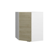 Mobile angolare da cucina Fame-Line Pannello in quercia/Bianco 57 cm Vicco