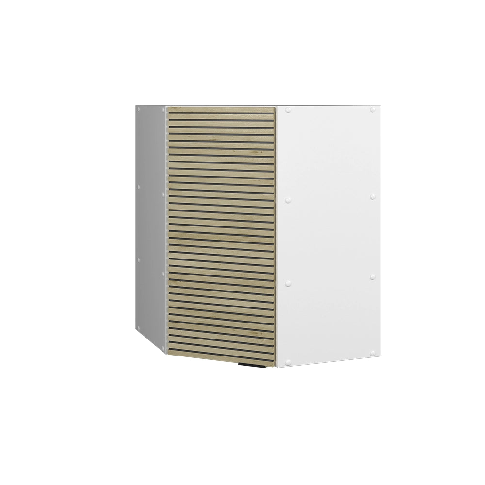 Mobile angolare da cucina Fame-Line Pannello in quercia/Bianco 57 cm Vicco