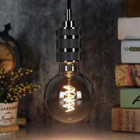 Lampada Da Soffitto Pensile Montatura Nero Chrome APP342-1CP