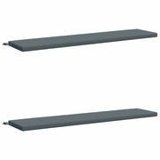 Cuscini per Panchina a 2 Pezzi SOEST 2 pz 100% Poliestere Blu 949207