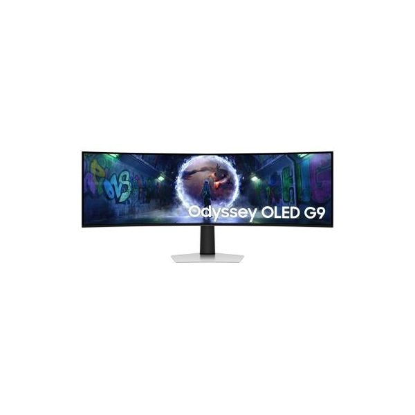 Samsung g93sd monitor pc 124,5 cm (49") 5120 x 1440 pixel dual qhd oled argento - 156788