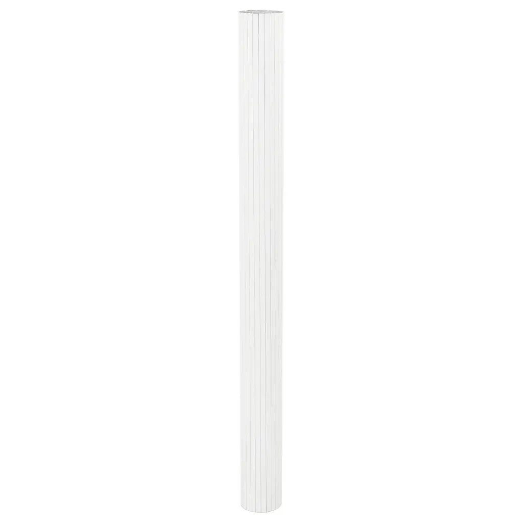 Divisorio Ambienti Bianco Larghezza 400 cm Altezza 165 cm in Bambù 377003