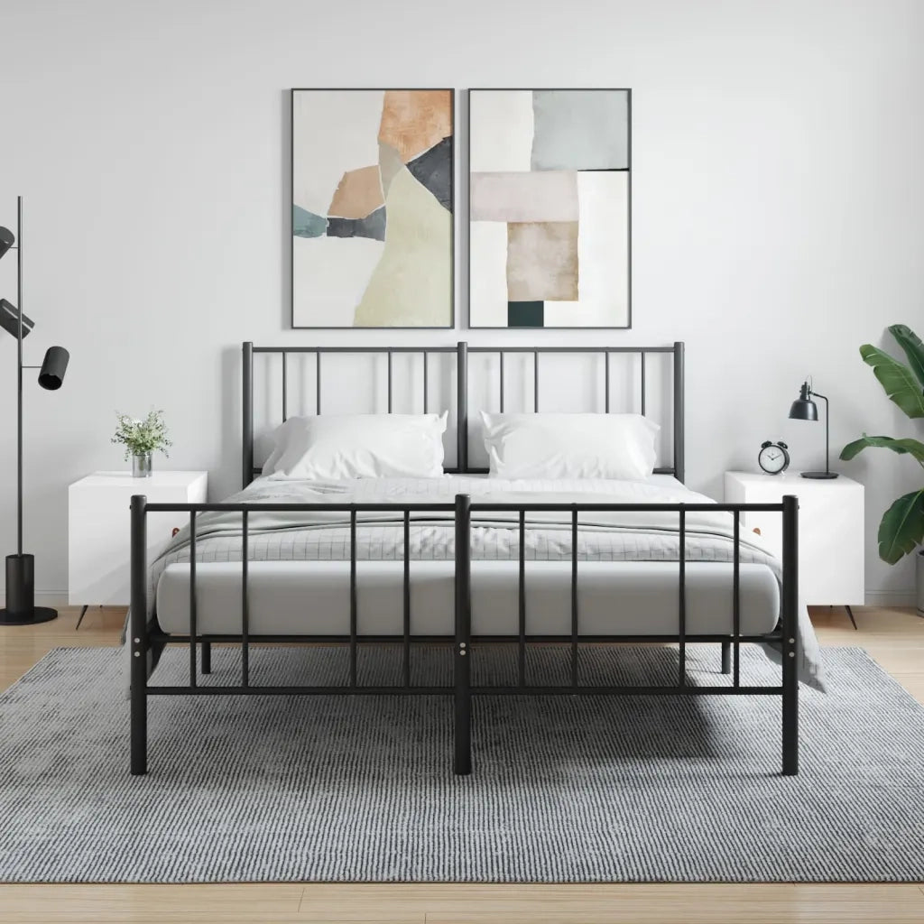 Comodini 2 pz Bianco Lucido 40x40x50 cm in Legno Multistrato 827505