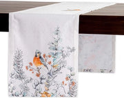 Tavolo da pranzo shabby chic in cotone 100% (50x150 cm) | Ideale per le feste, il pranzo e la decorazione