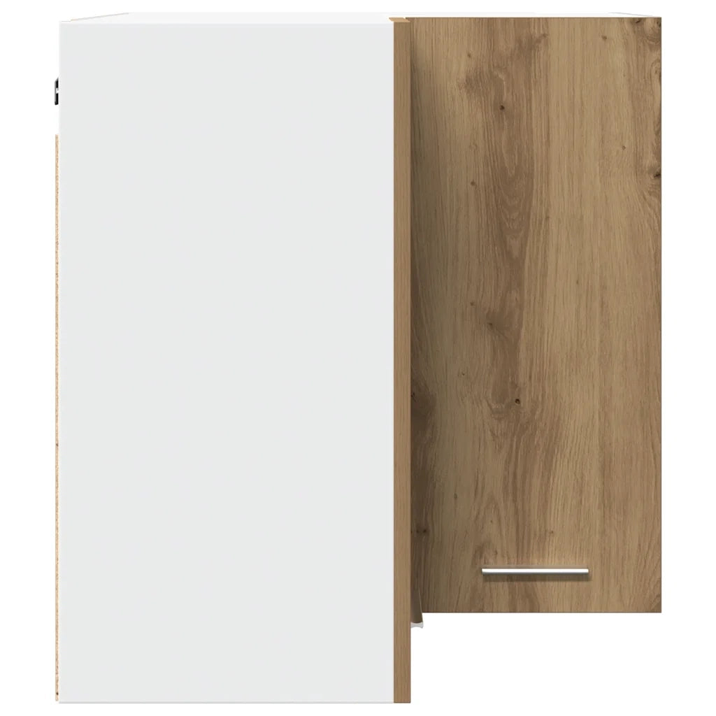 Mobile Pensile Angolo Â“LyonÂ” Rovere Artigianale 57x57x60
