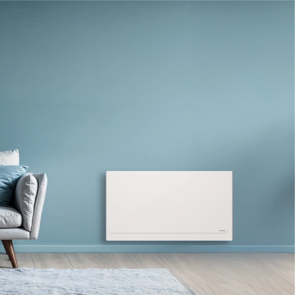 Radiatore elettrico Thomson WiFi con inerzia in ceramica e termostato intercambiabile, 1500W Milla