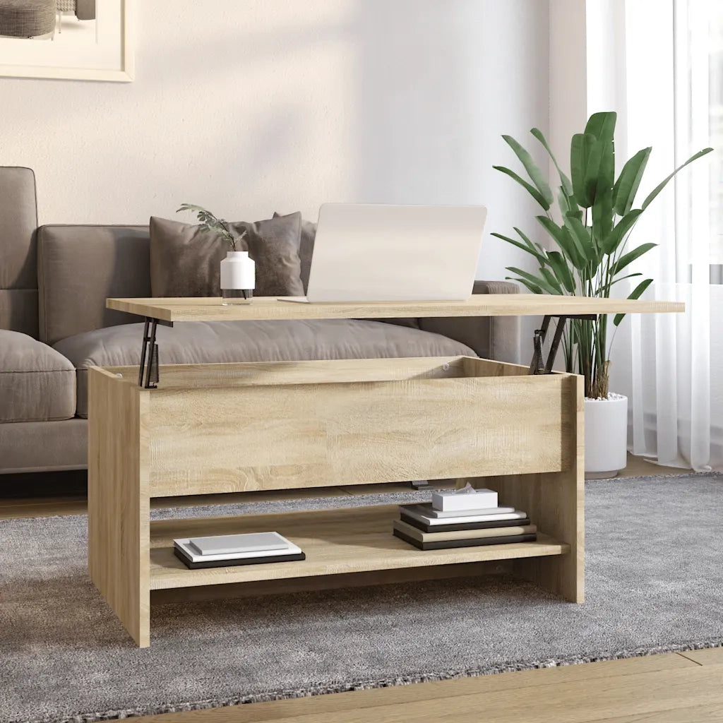 Tavolino da salotto | Tavolino da caff¨¨ | Tavolino da Soggiorno Rovere Sonoma 80x50x40 cm Legno Multistrato