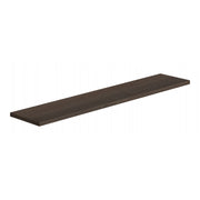 Mensola da Muro, Scaffale Legno, Mensola da Parete, Noce, 76x15,5x1,8 cm - Smart
