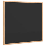 Lavagna con cornice in legno massello di pino nera 60x55 cm CFW2169994