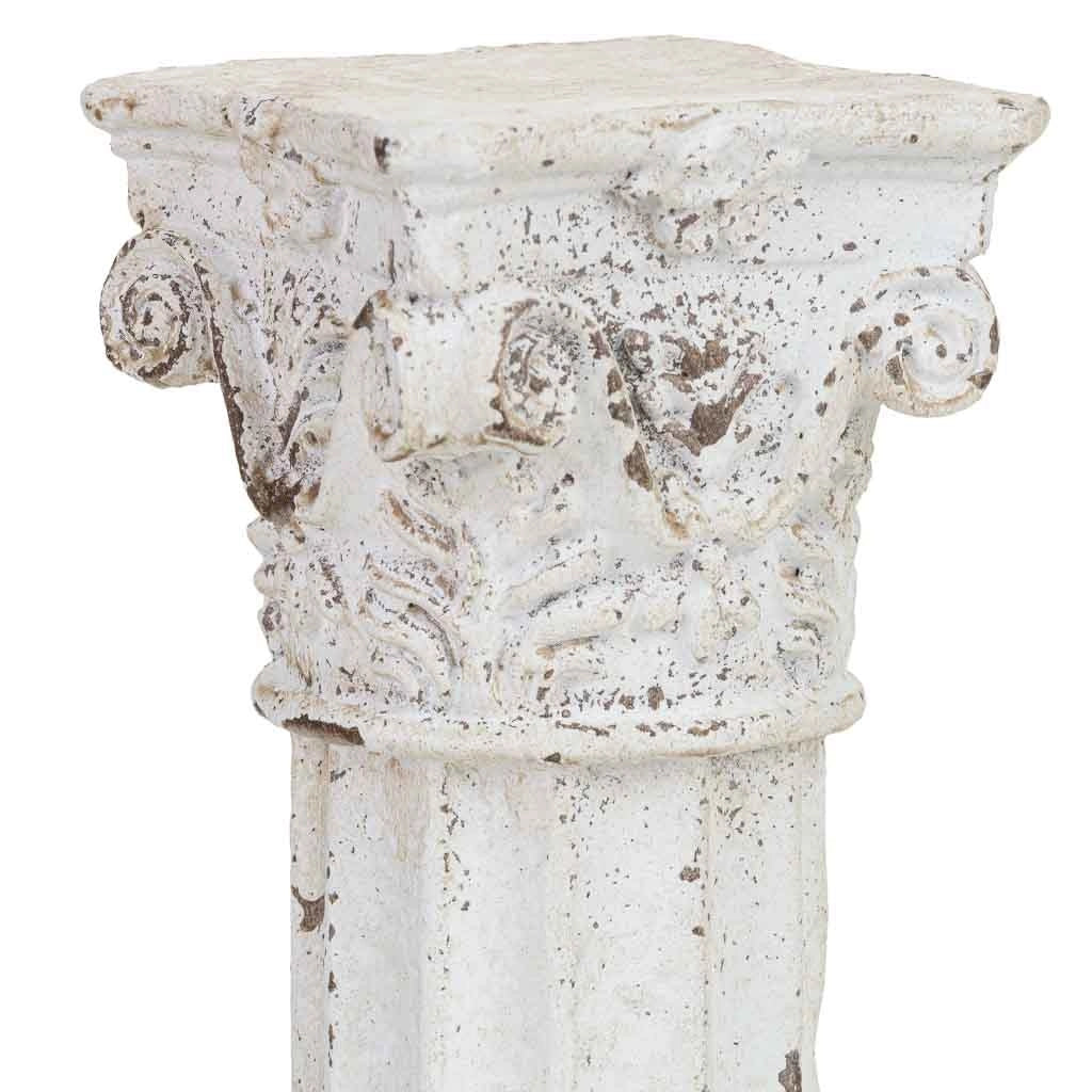 Colonna in magnesio bianco 8x8x19,5h cm