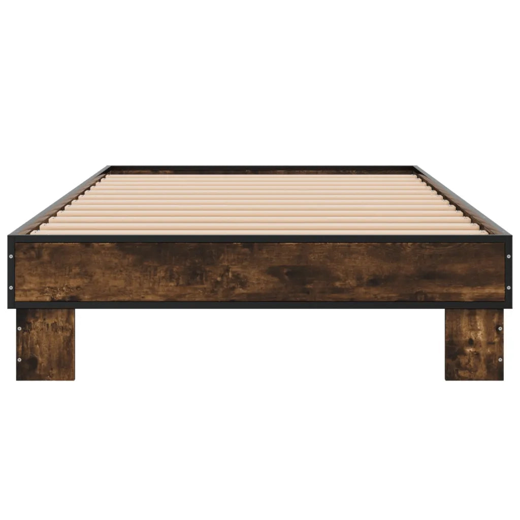 Giroletto Rovere Fumo 75x190 cm in Legno Multistrato e Metallo