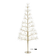 Albero Conico Rich H180 cm 2100 MicroLED B Caldo Bianco FlashLED IP44
