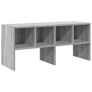 Scarpiera | Mobile per scarpe Impilabile Grigio Sonoma 89,5x30x40 cm