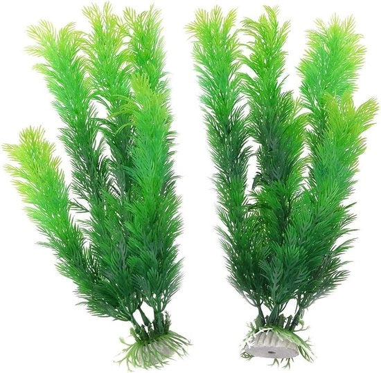 Decorazione per Acquario Kunstplant Plus - Pianta Artificiale per Acquario con Colore Verde e Decorazione per Acquario