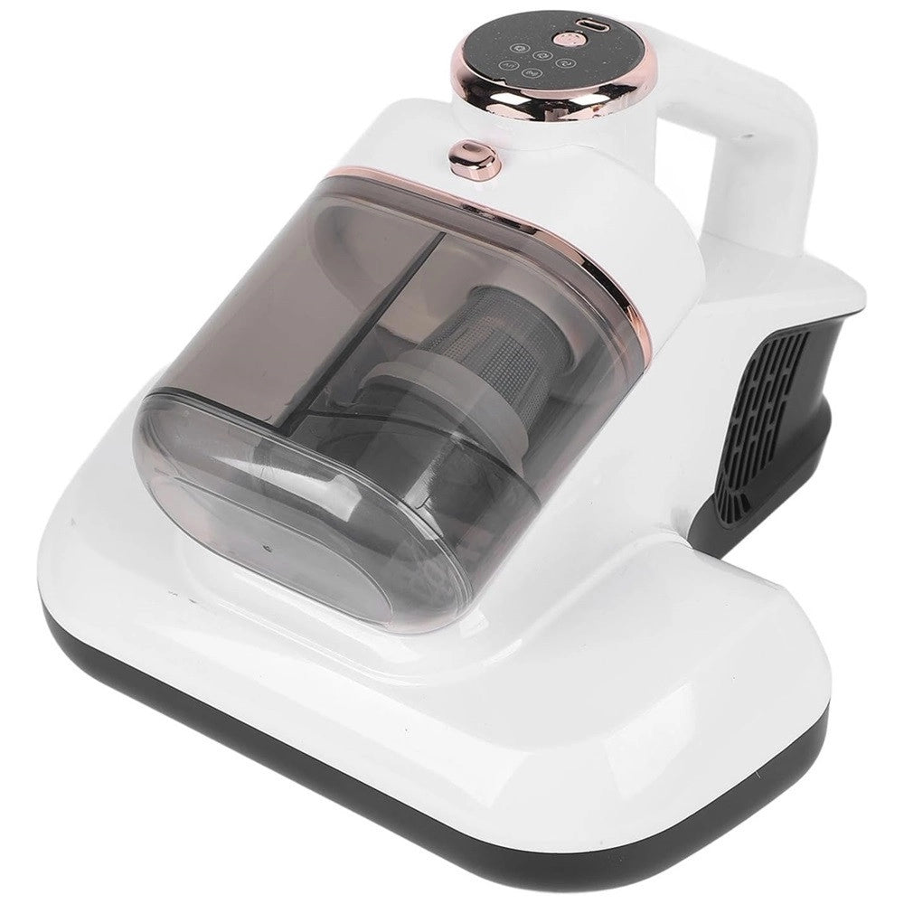 Trade Shop - Aspirapolvere Senza Fili Portatile Rimuovi Acari Con Dopρρια Tazza 3 Velocità Tecnologia Uv-c -