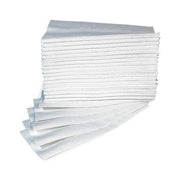 Trade Shop - 60pz Asciugamani In Carta A Secco Monouso Ripiegati Singoli 40x70cm Usa Getta -