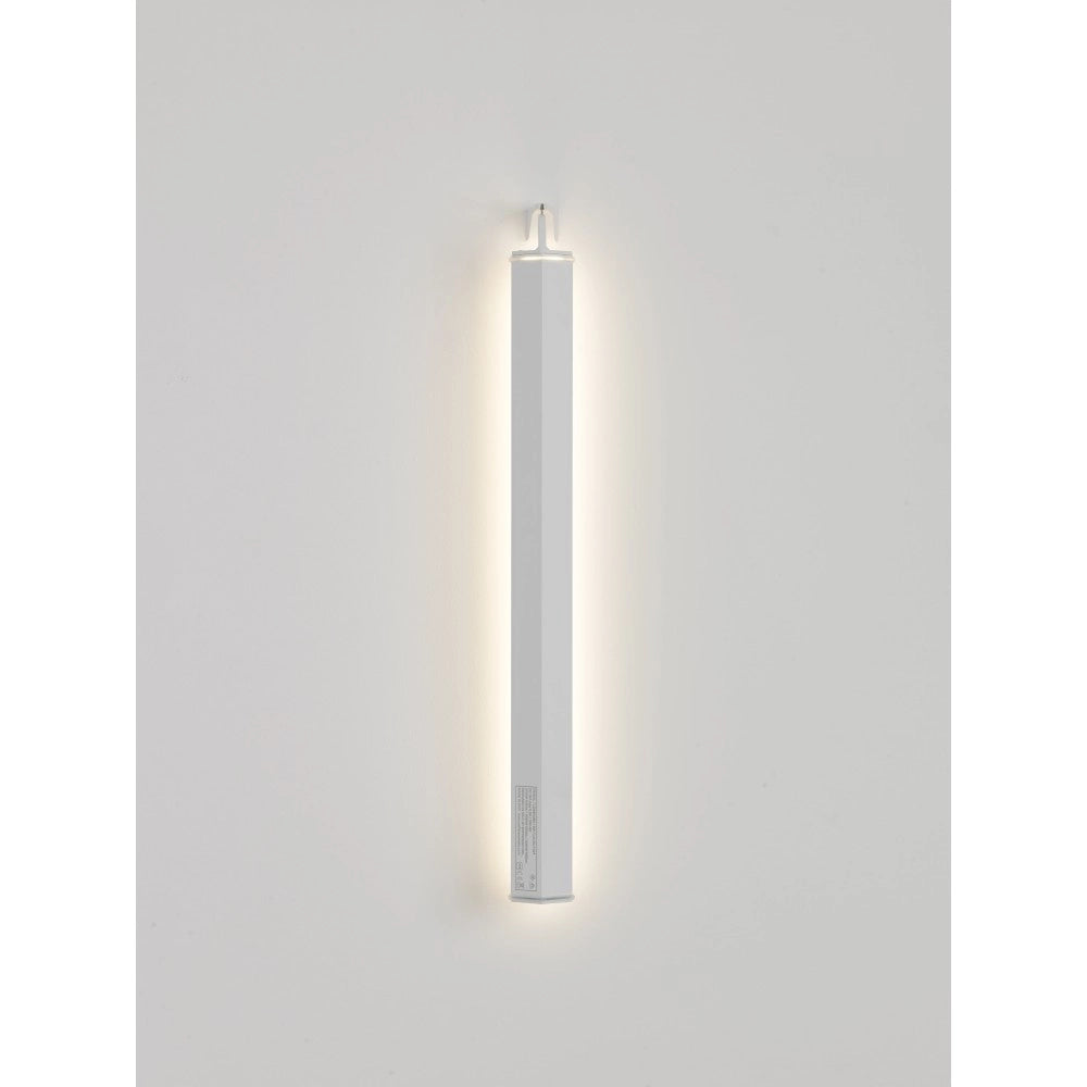 Pencil supporto parete verticale Zafferano - Accessorio applique con rotazione 360 gradi Grigio Scuro