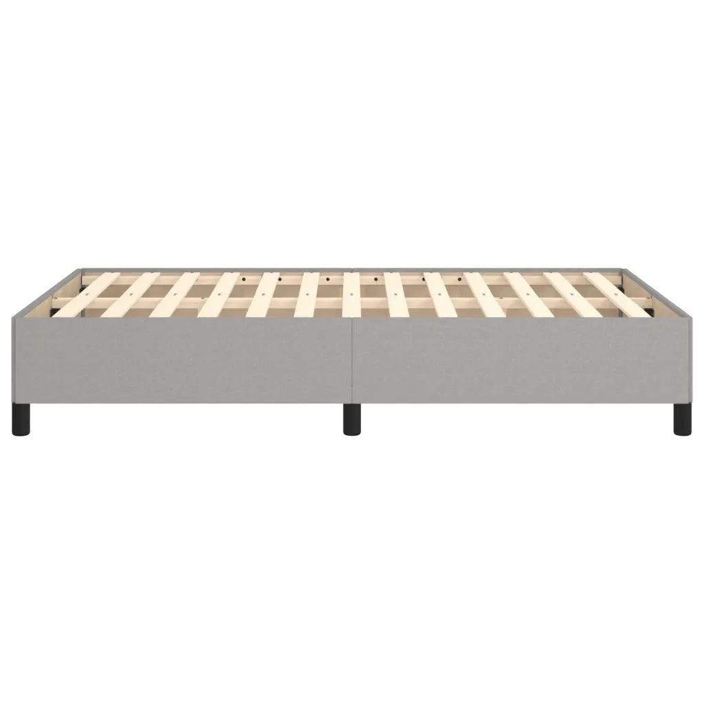 Giroletto senza Materasso Grigio Chiaro 120x200 cm Tessuto 347050