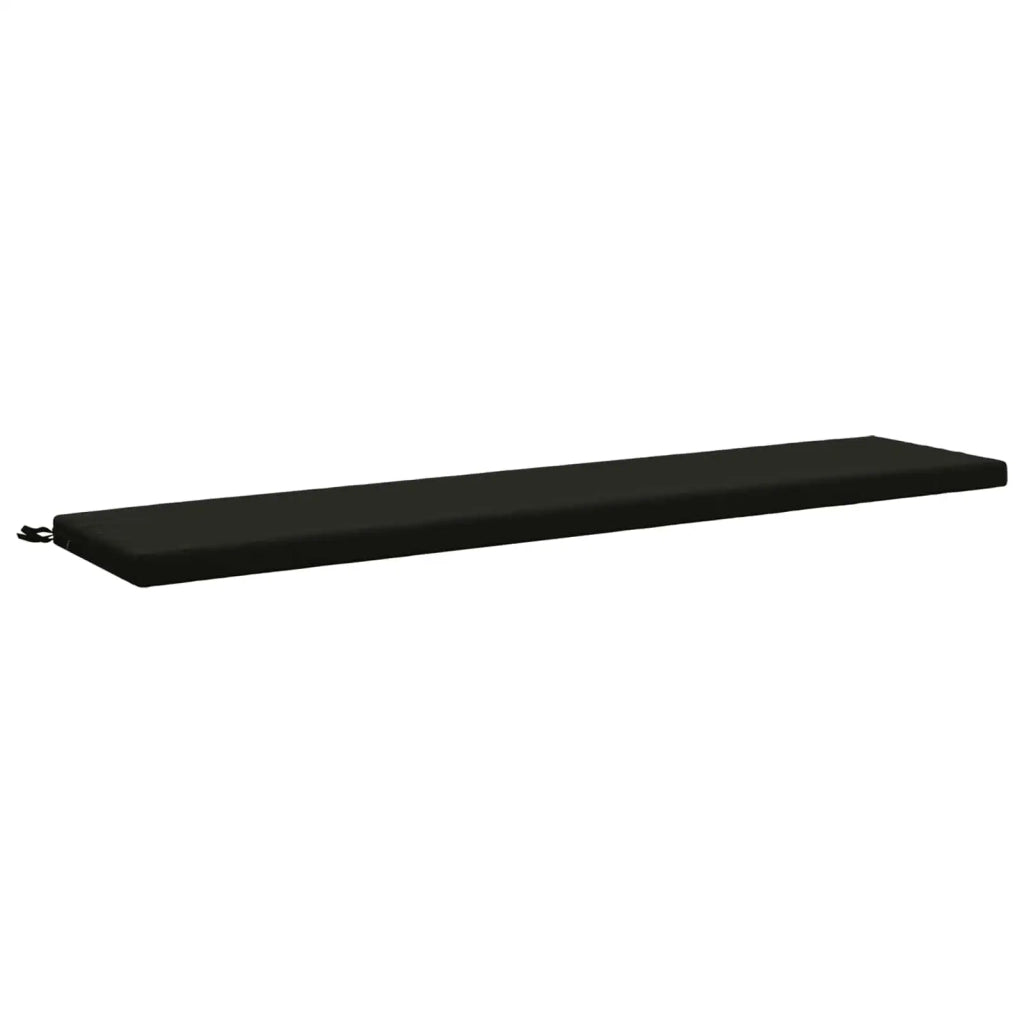 Cuscini per Panchina a 2 Pezzi SOEST 2 pz 100% Poliestere Nero 949169