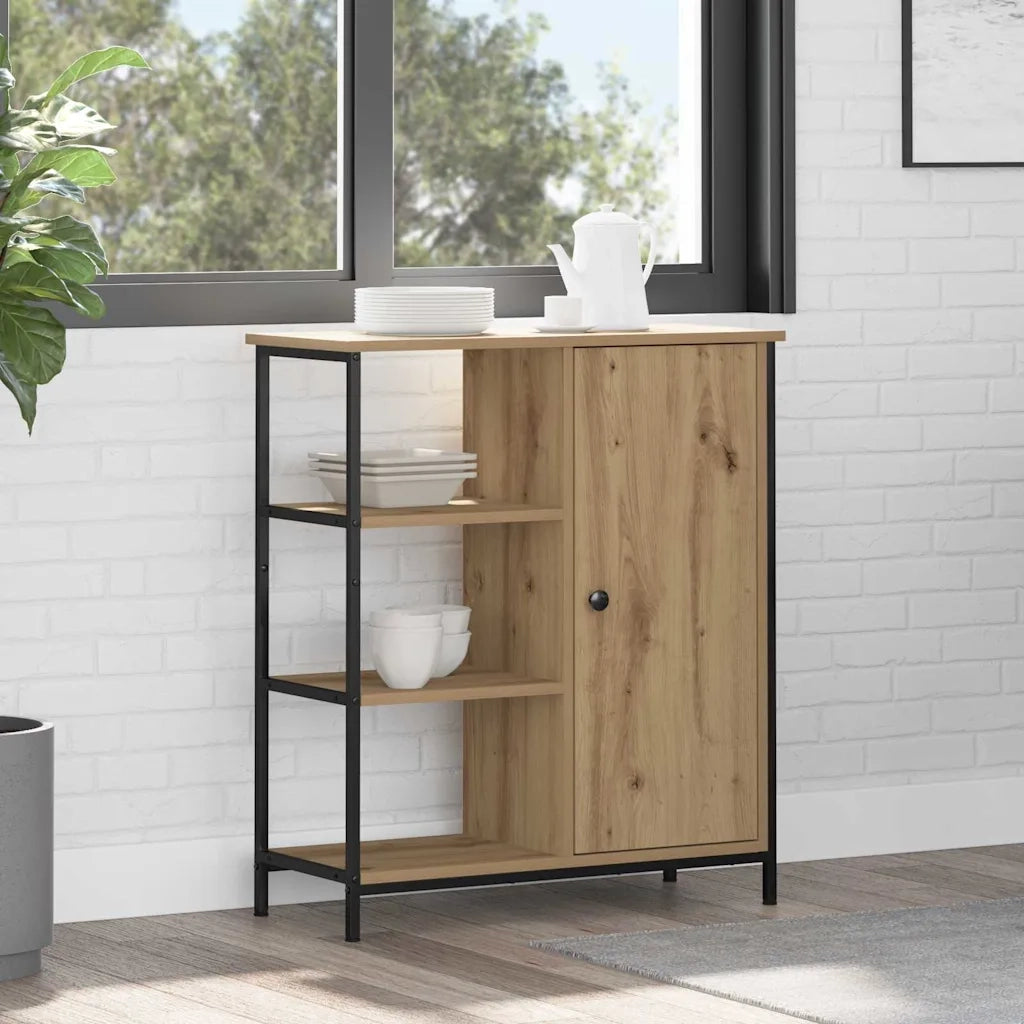 Credenza | Madia | Buffet da pranzo | Armadio da pranzo Rovere artigianale 70 x 30 x 80 cm