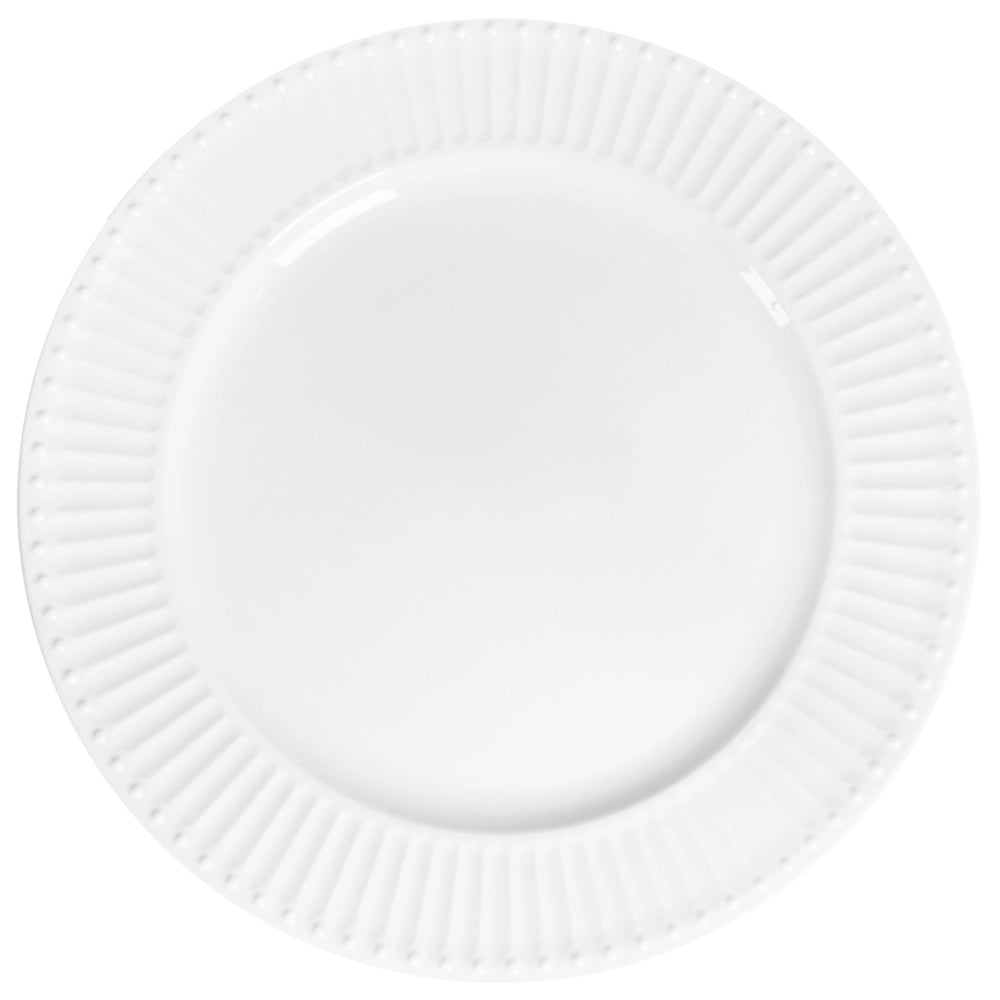 Set di 16 stoviglie di porcellana bianca fatti a mano con finitura lucida Servizio per 4 persone Design classico Cucina Sala da pranzo