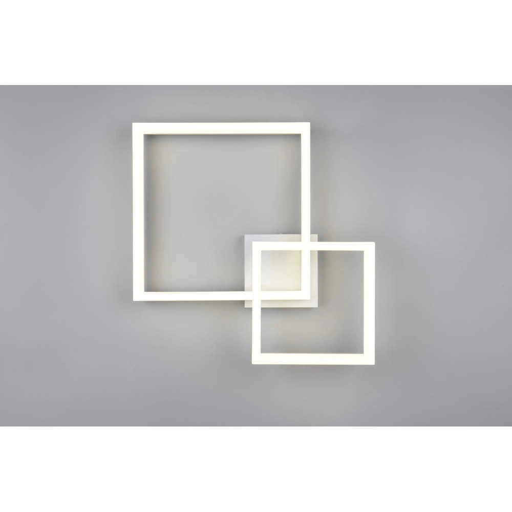Camino Plafoniera LED Doppio Quadrato GD Trio