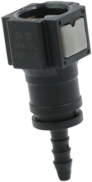 Connettore di rilascio rapido - Afdichtring in gomma - Plastica - Nero/Bruno - Diametro 6,30mm - Connettore di combustibile