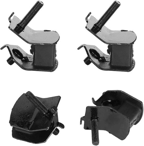 Dempitecchi 4 pezzi - Isolanti di vibrazione - Supporti per piedi - Dampening shock - Resistente all'ossidazione - Installazione facile - Dampenedori di vibrazione