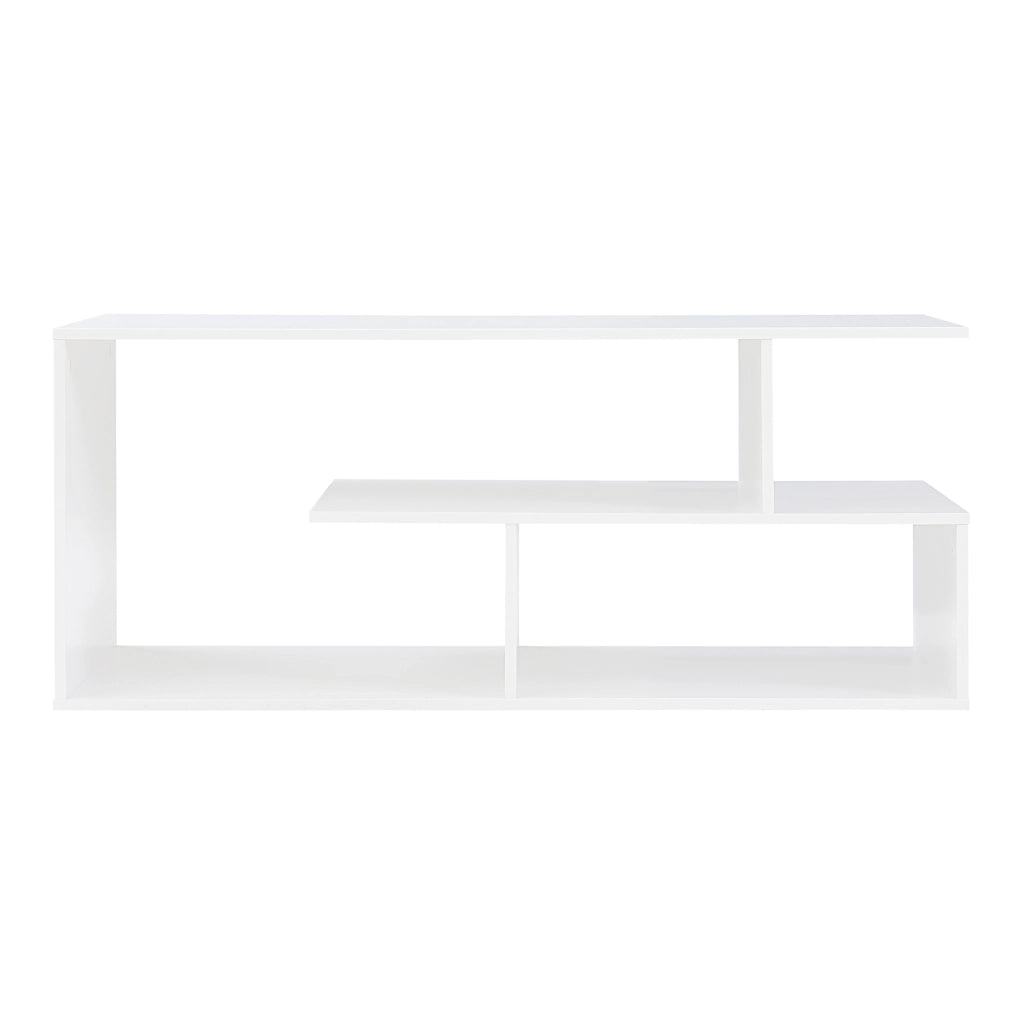 Mobile Porta TV Anän Scaffale Espositore 100 x 30 x 42 cm - Bianco [en.casa]
