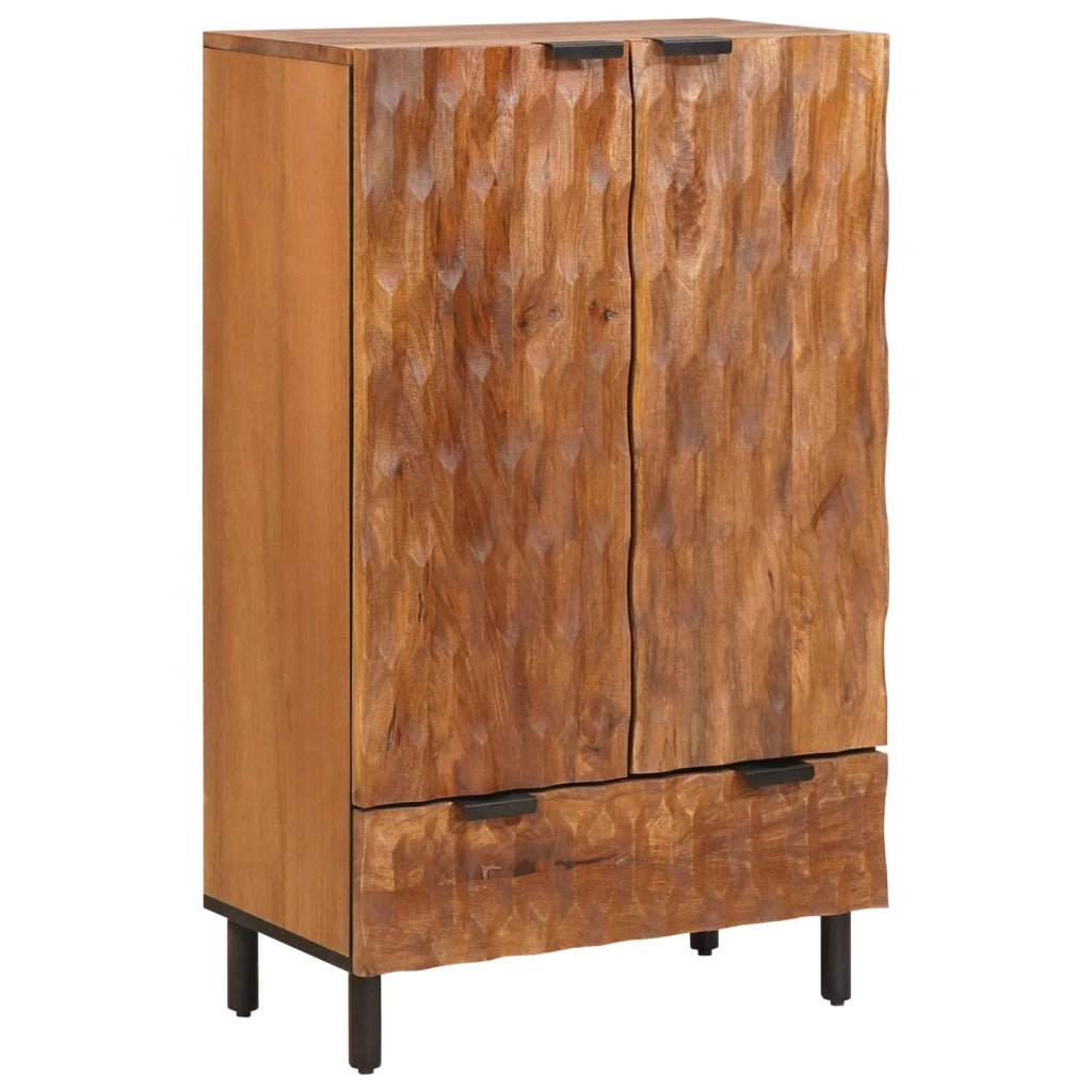 Credenza con cassetto Finitura Marrone Acacia 60 x 33 x 100 cm 4017930