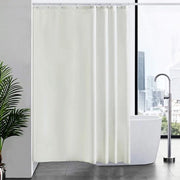 Douchegordino impermeabile per bagno, tenda bagno in tessuto con grucce di appoggio