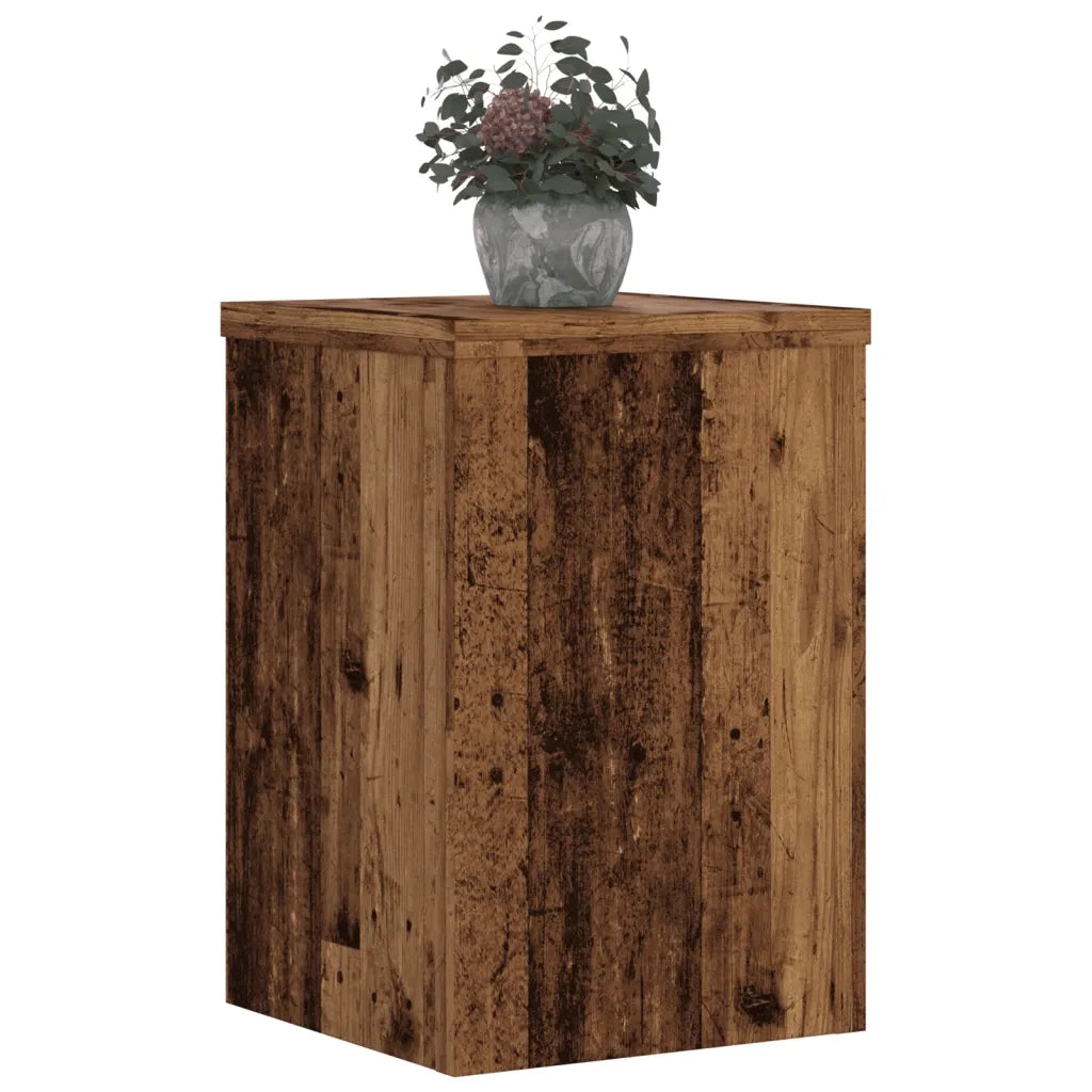 Supporti per Piante 2 pz Legno 25x25x35 cm Legno Multistrato