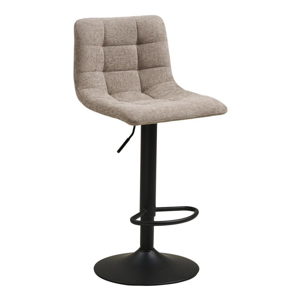 Set di 2 Sgabelli Alti Middelfart, Beige, Poliestere, 43x45x108 cm