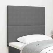 Testiera LED con testiera Grigio chiaro 80 cm Tessuto in Cords 3338314