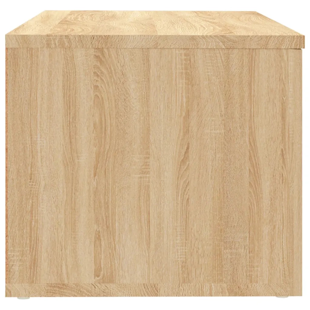 Mobile Porta TV Rovere Sonoma 80x34x30 cm Legno Multistrato 801862