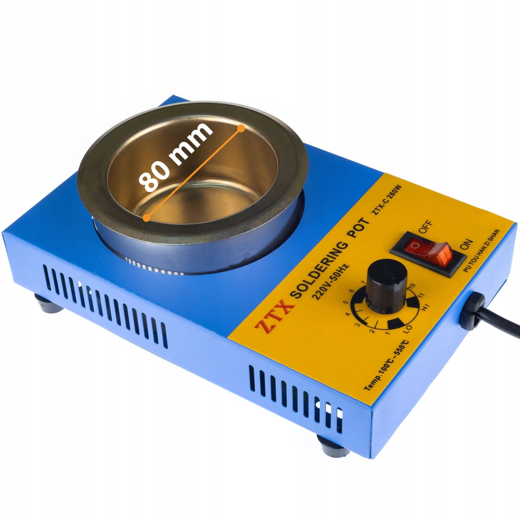 Teglia Saldante 31-C 280W – Diametro 80mm | Temperatura 100-550°C | Per Progetti di Saldatura Precisi