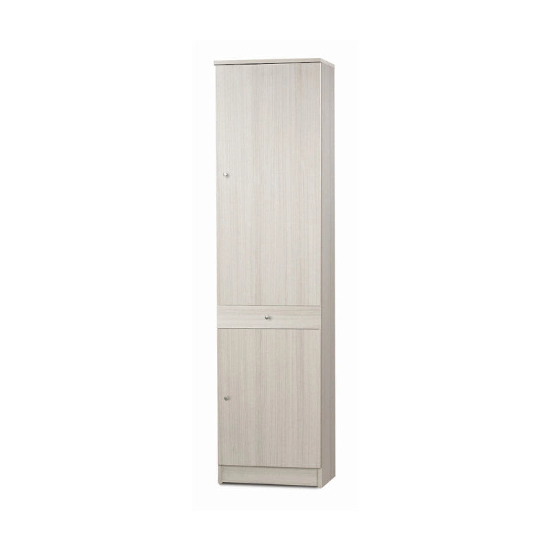 Colonna 2 Ante 1 Cassetto Kit Eucalipto cm 46x34x183h - Sarmog