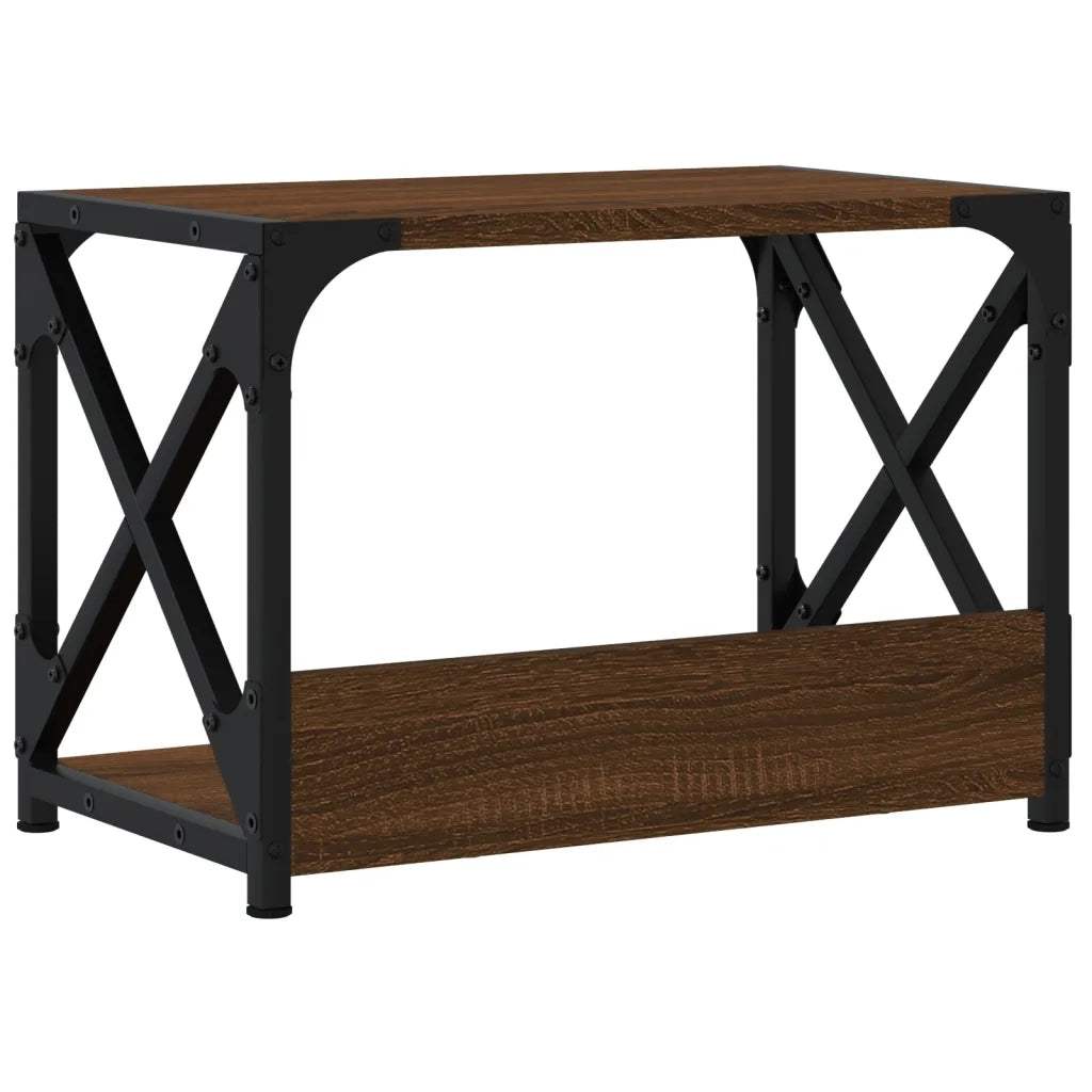 Supporto Stampante 2Piani Rovere Marrone 44x26x31,5 Multistrato CFW8283312