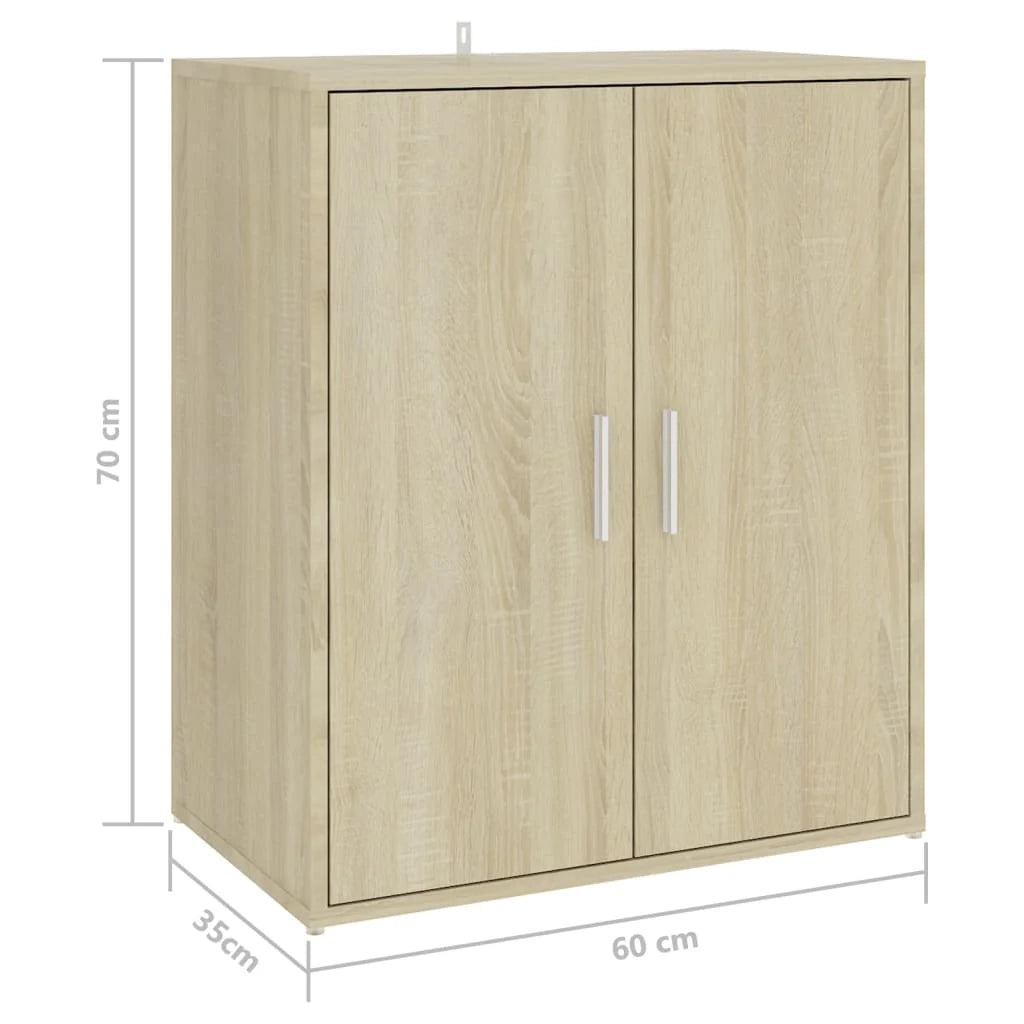 Scarpiera mobile contenitore per scarpe mobile per ingresso/corridoio/soggiorno design Sonoma 60 x 35 x 70 cm legno ingegnerizzato marrone 02_0021715