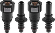Connettore di decoupling 9,89mm SAE - Tubo di alimentazione 10,5mm - Nylon - Duraturo - Resistente alla corrosione - Installazione facile
