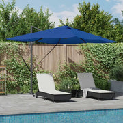 Ombrellone Azzurro 352 x 251 x 265 cm Poliestere e Alluminio 42003332