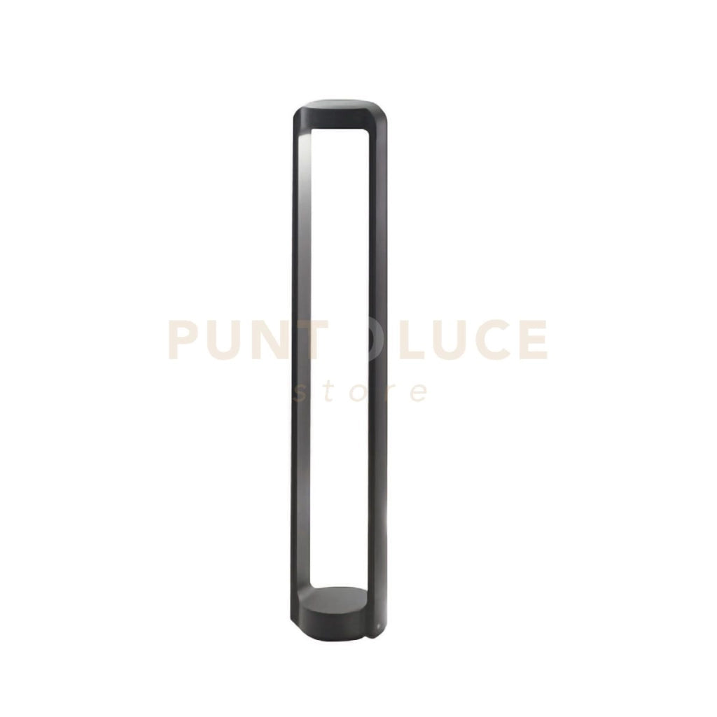GES452- PALETTO IN ALLUMINIO GRIGIO ANTRACITE IP65 A LED 4000K 1200LM 13W 80CM