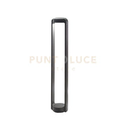 GES452- PALETTO IN ALLUMINIO GRIGIO ANTRACITE IP65 A LED 4000K 1200LM 13W 80CM