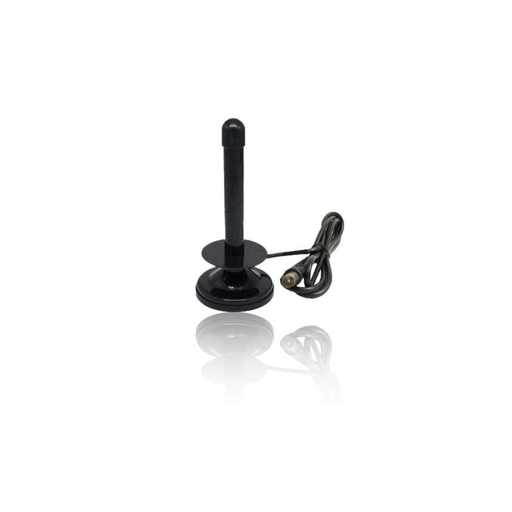 Trade Shop - Antenna Tv Portatile Per Auto Camper Suv Barca Camper Dvb-t 25 Dv Con Calamita -