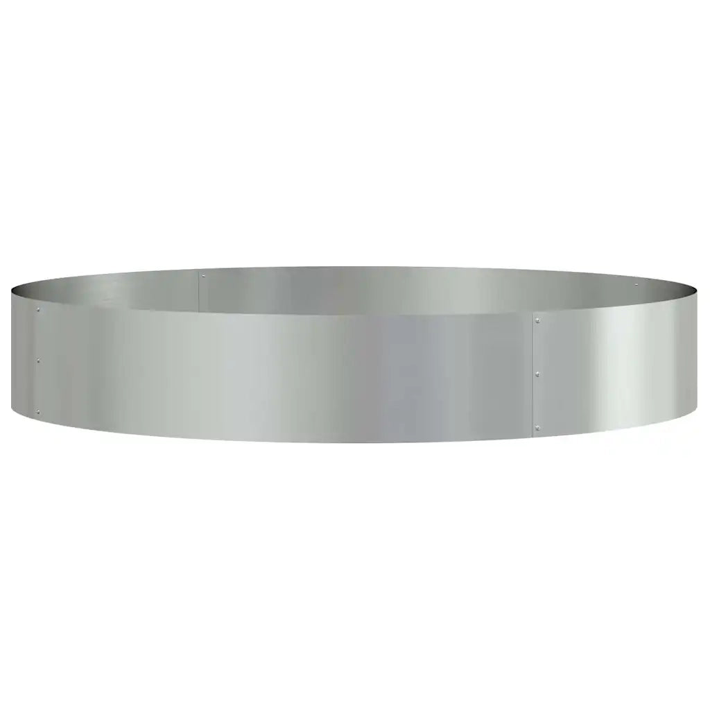 Anello per vaso Argento 120 x 120 x 20 cm Acciaio zincato 873644