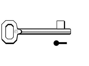 CHIAVI PATENT PASSEPARTOUT  BONAITI, ETNA, MAVE, MP, OASA, PERINO 5010- - 5010 - 5 pezzi SILCA
