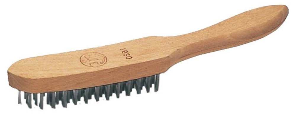 12pz spazzola acciaio con manico r5 pavan 1621 cod:ferx.37403