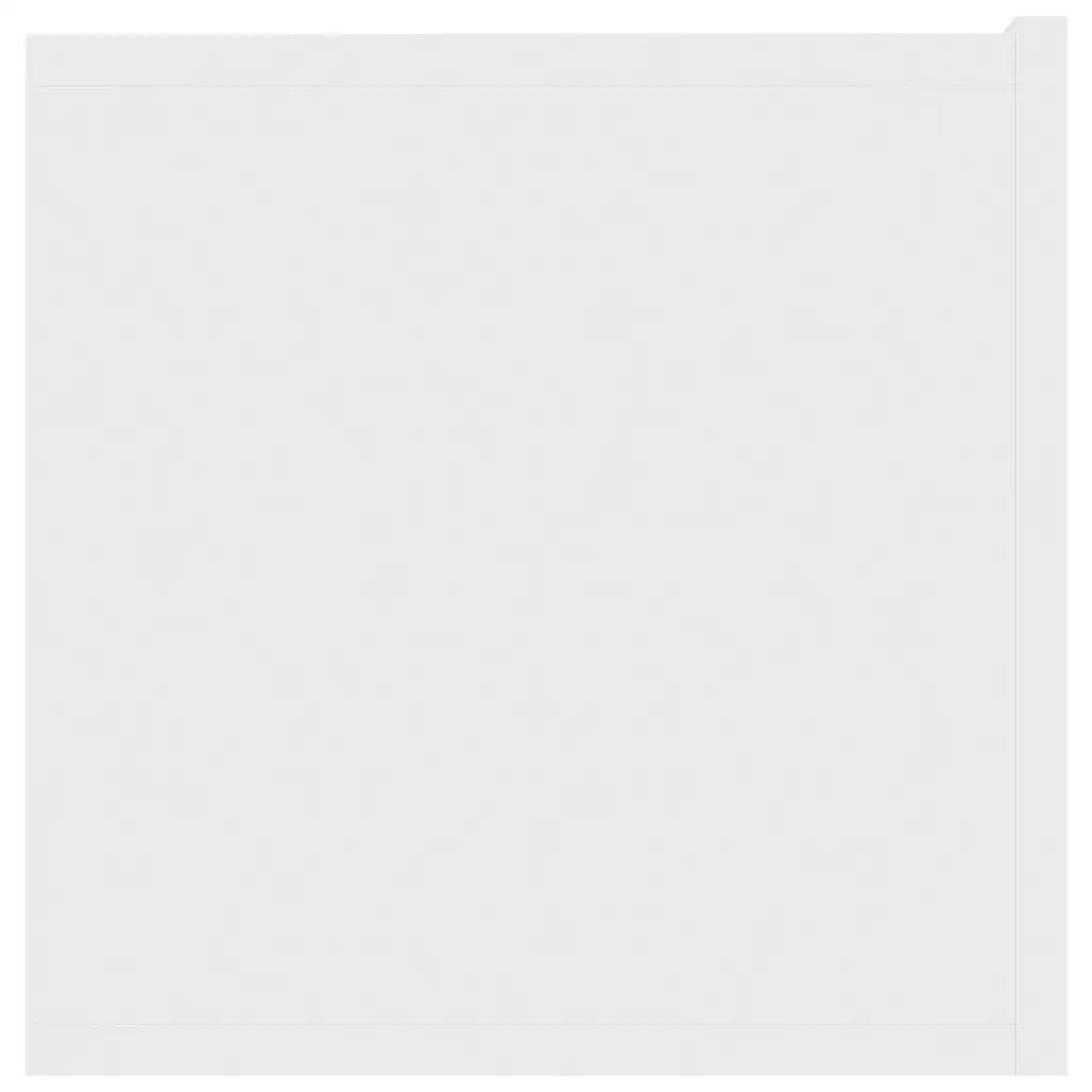 Mobile TV Bianco 120x30x30 cm in Truciolato