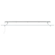 Tenda da Sole | Tenda Retrattile Antracite 400 x 200 cm Poliestere e Alluminio