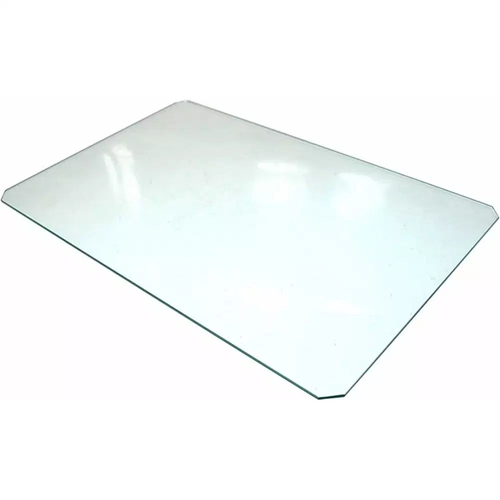 VETRO COPRIVERDURIERA FRIGORIFERO ARISTON INDESIT499X323X4 ANG.45ø C00075587 - Whirlpool Ariston Hotpoint